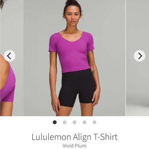 Lululemon align tee